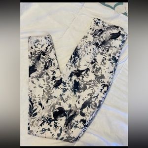 Floral leggings